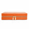 WOLF Maria Large Jewelry Zip Case Tangerine 766139