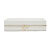 WOLF Maria Large Jewelry Zip Case White 766153