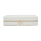 WOLF Maria Large Jewelry Zip Case White 766153