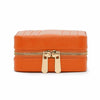 WOLF Maria Small Jewelry Zip Case Tangerine 766239