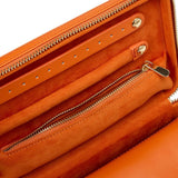 WOLF Maria Medium Jewelry Zip Case Tangerine 766339