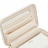 WOLF Maria Medium Jewelry Zip Case White 766353