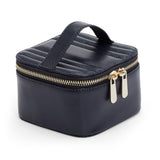 WOLF Maria Zip Jewelry Cube Navy 766517