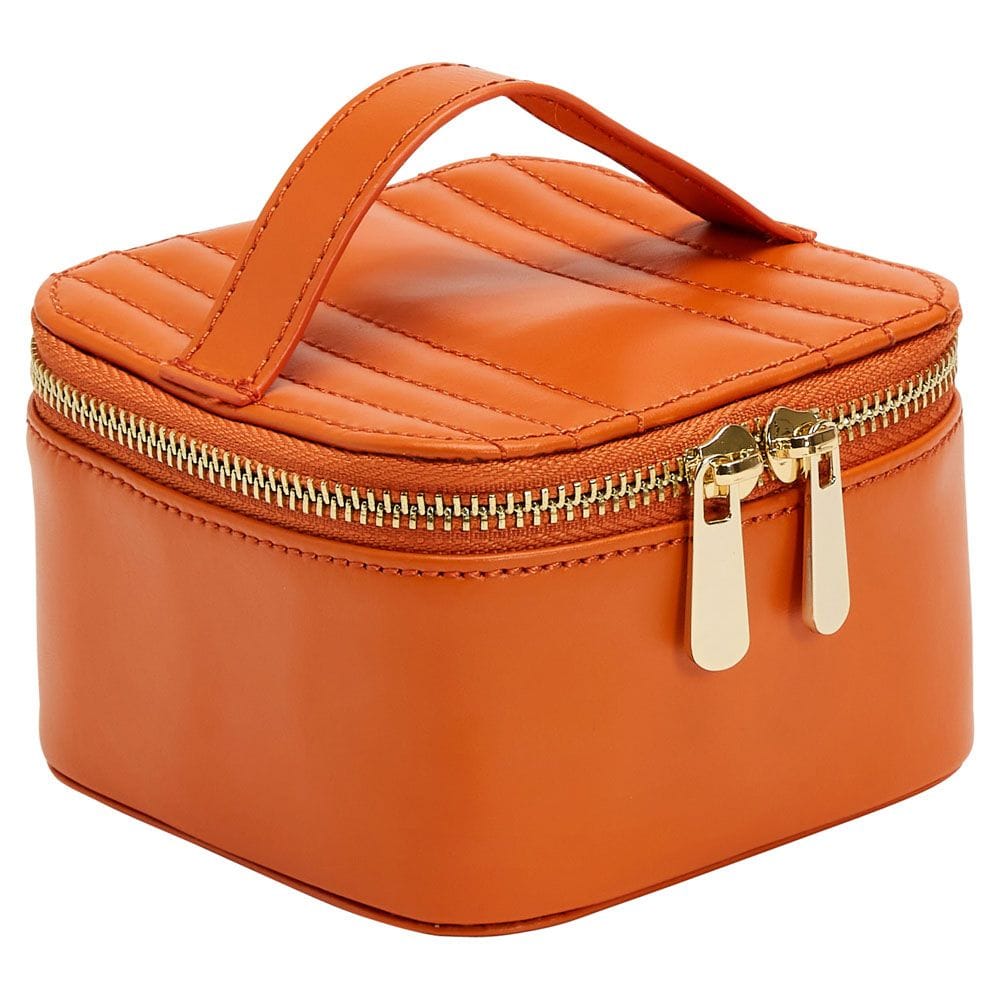 WOLF Maria Zip Jewelry Cube Tangerine 766539