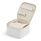 WOLF Maria Zip Jewelry Cube White 766553