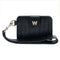 WOLF Mimi Credit Card Holder with Wristlet Black 768202