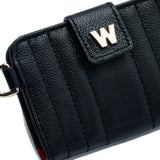WOLF Mimi Credit Card Holder with Wristlet Black 768202