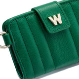 WOLF Mimi Credit Card Holder with Wristlet Forest Green 768212