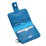 WOLF Mimi Credit Card Holder with Wristlet Marine 768224