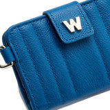 WOLF Mimi Credit Card Holder with Wristlet Marine 768224
