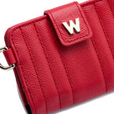 WOLF Mimi Credit Card Holder with Wristlet Red 768272
