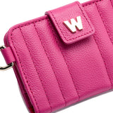 WOLF Mimi Credit Card Holder with Wristlet Pink 768290