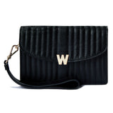 WOLF Mimi Crossbody Bag with Wristlet Black 768302