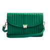 WOLF Mimi Crossbody Bag with Wristlet Forest Green 768312