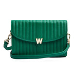 WOLF Mimi Crossbody Bag with Wristlet Forest Green 768312