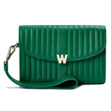 WOLF Mimi Crossbody Bag with Wristlet Forest Green 768312