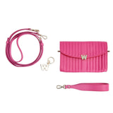 WOLF Mimi Crossbody Bag with Wristlet Pink 768390