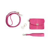 WOLF Mimi Mini Bag with Wristlet & Lanyard Pink 768490