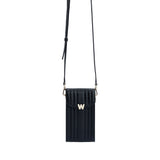 WOLF Mimi Phone Case with Wristlet & Lanyard Black 768502