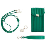 WOLF Mimi Phone Case with Wristlet & Lanyard Forest Green 768512