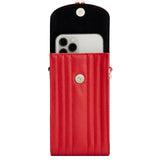 WOLF Mimi Phone Case with Wristlet & Lanyard Red 768572