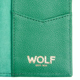 WOLF Mimi Passport Case Forest Green 768812