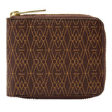 WOLF Signature Zip Wallet Brown 776433