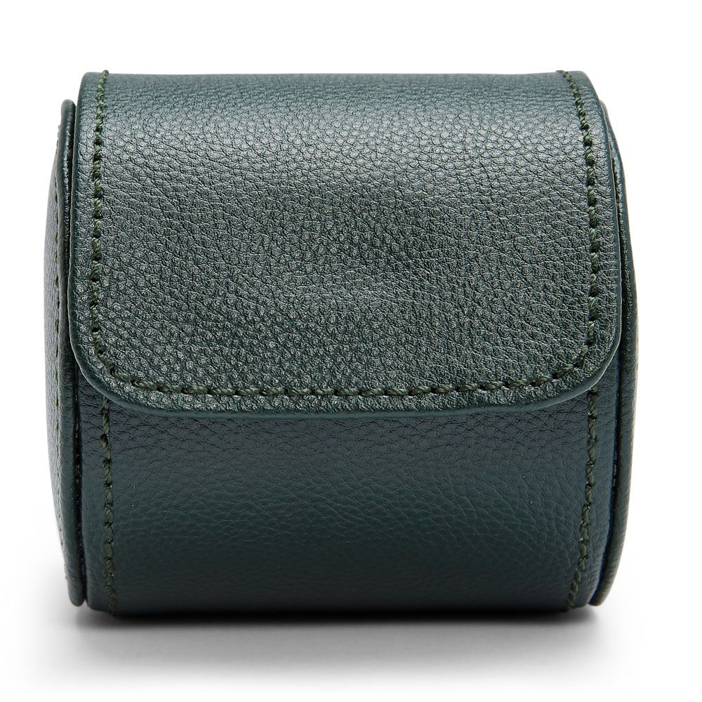 WOLF British Racing Green Single Watch Roll 792041