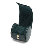 WOLF British Racing Green Single Watch Roll 792041