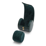 WOLF British Racing Green Single Watch Roll 792041