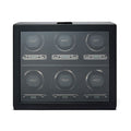 WOLF British Racing Black 6 Piece Watch Winder 792402