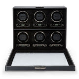 WOLF British Racing Black 6 Piece Watch Winder 792402