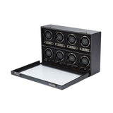 WOLF British Racing Black 8 Piece Watch Winder 792502
