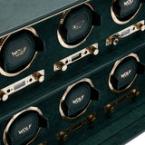 WOLF British Racing Green 8 Piece Watch Winder 792541