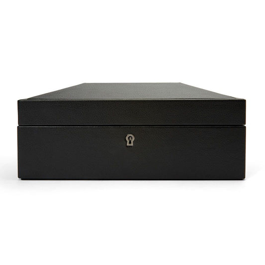 WOLF British Racing Black 8 Piece Watch Box 792602