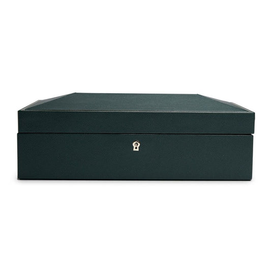 WOLF British Racing Green 10 Piece Watch Box 792741