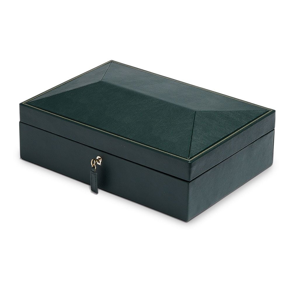 WOLF British Racing Green 10 Piece Watch Box 792741