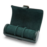 WOLF British Racing Green Triple Watch Roll 792941