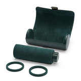 WOLF British Racing Green Triple Watch Roll 792941