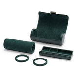 WOLF British Racing Green Triple Watch Roll 792941