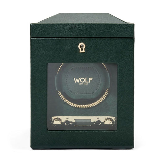 WOLF British Racing Green Single Watch Winder 793141