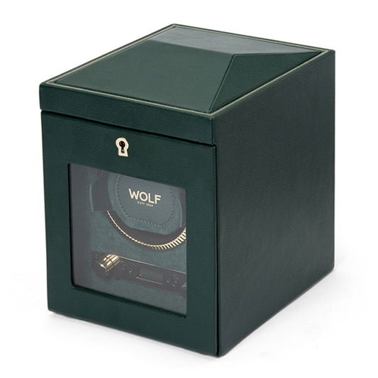 WOLF British Racing Green Single Watch Winder 793141