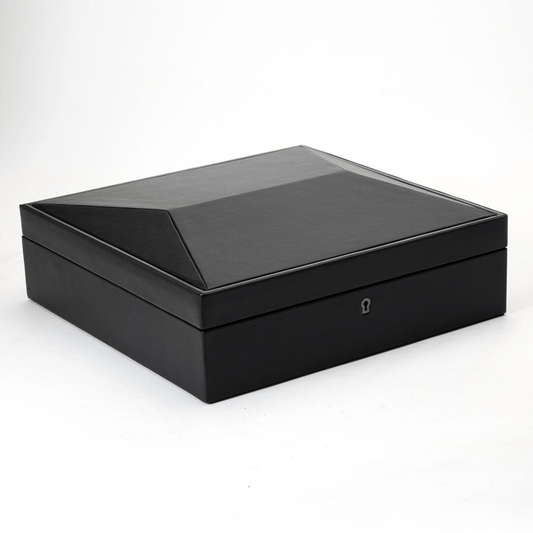 WOLF British Racing Black 15 Piece Watch Box 793202