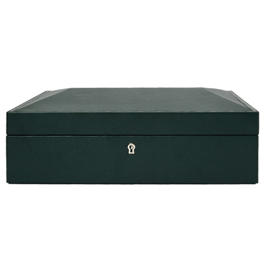 WOLF British Racing Green 15 Piece Watch Box 793241