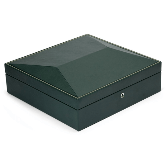WOLF British Racing Green 15 Piece Watch Box 793241