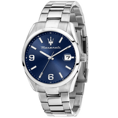 Maserati Attrazione 43mm Blue Dial Steel Men's Watch R8853151013