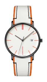Junghans FORM Quarz 39.9mm White Dial Men's Watch 41/4480.00