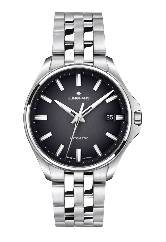 Junghans Meister S Automatic 36mm Black Dial Men's Watch 27/4580.44