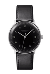 Junghans Max Bill Automatic 38mm Polished Black Dial Men's Watch 27/3400.02