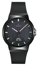 Junghans Force Mega Solar 40.4mm Black Dial Men's Watch 18/1000.00